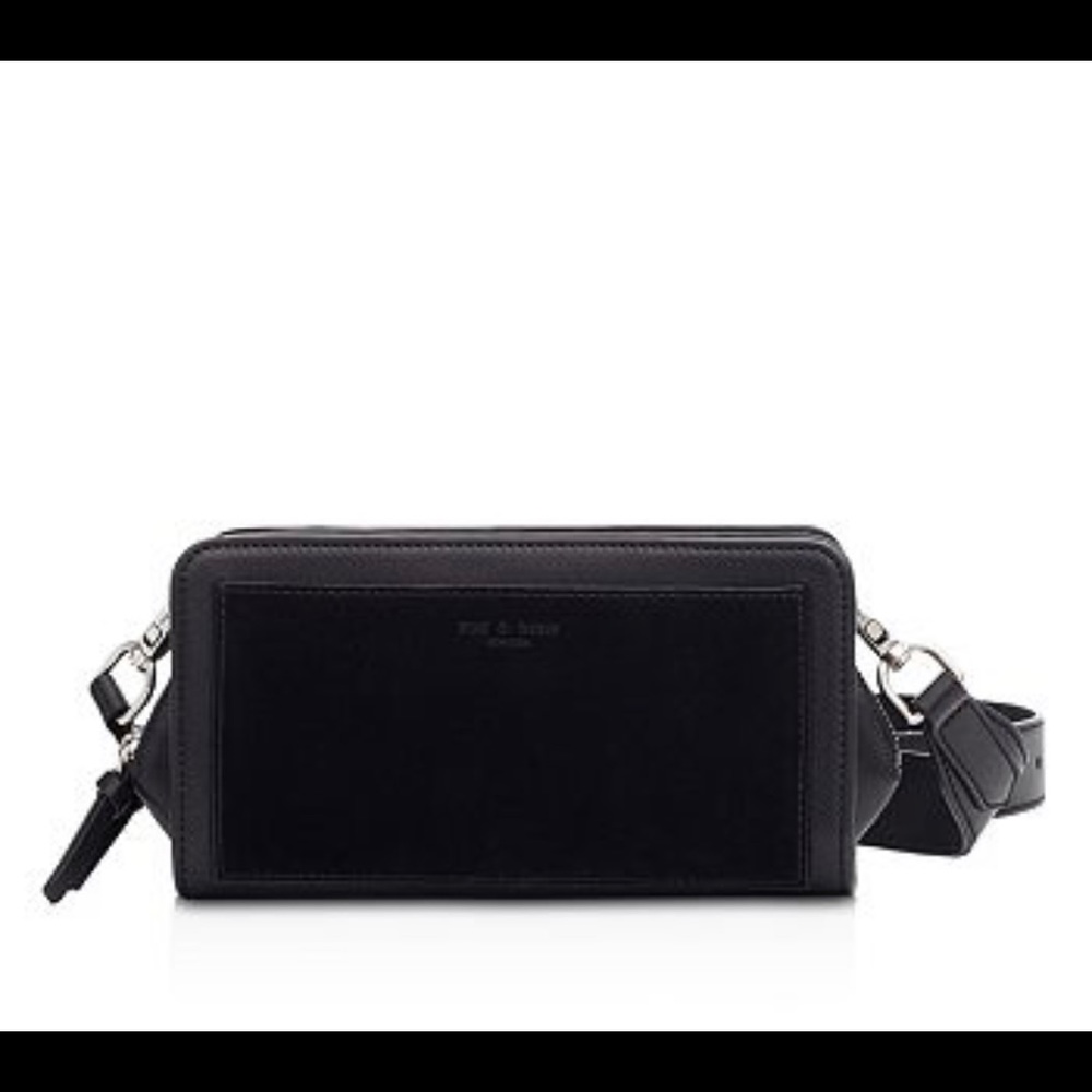 Rag & Bone Boxster Leather Crossbody Black